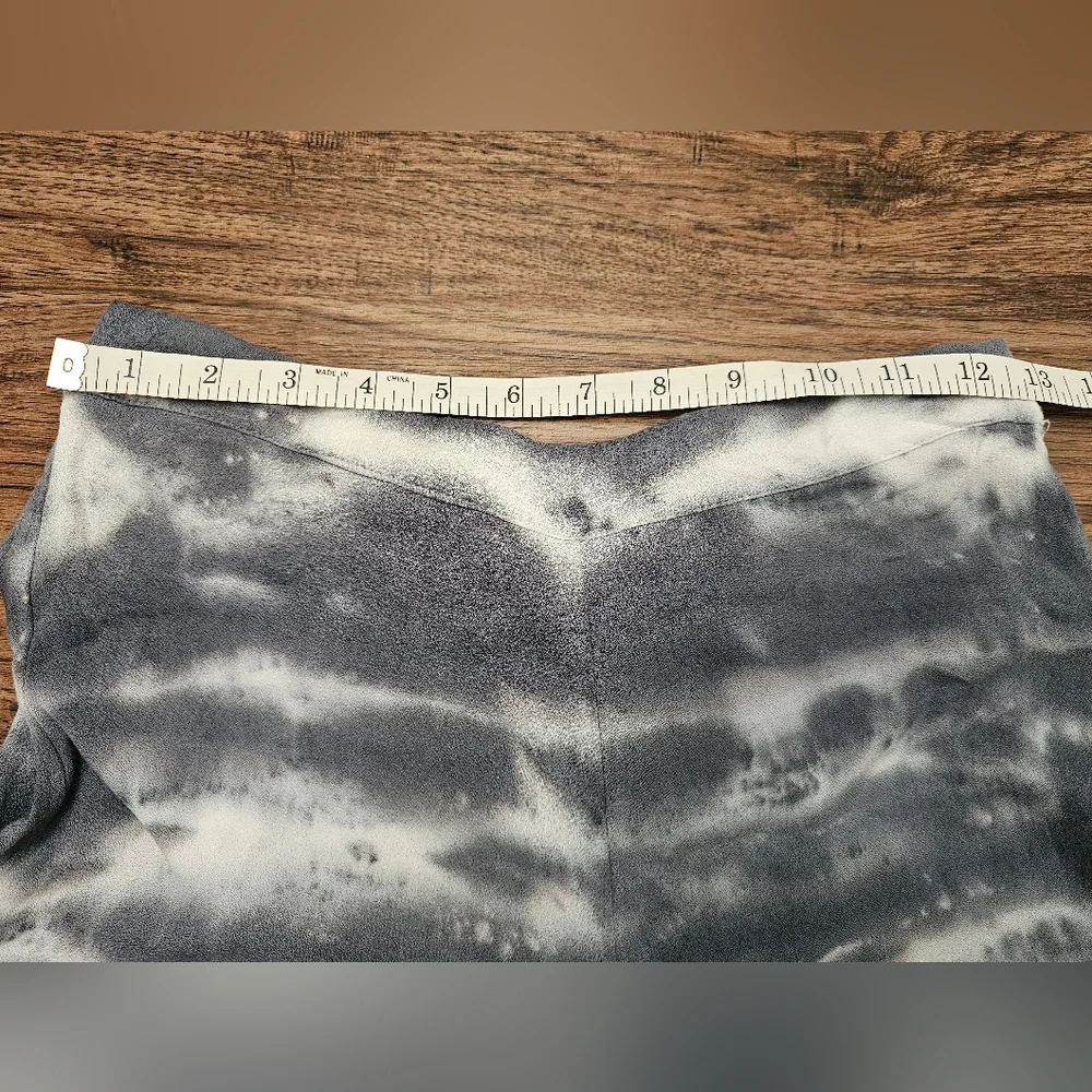 Young Fabulous & Broke Wide Leg Pants Size XS Grey & White - Picture 7 of 11